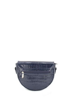 Сумка женская сэдл эко-кожа 42-141-5 цвет синий - Vera victoria vito фото 3