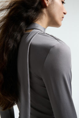 Top con detalle de fular - H&m фото 4