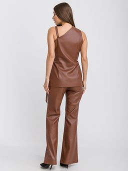 жилет из экокожи 036-0474 - Трика фото 6