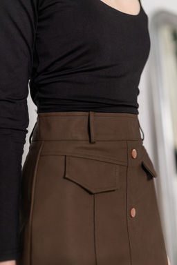 Юбка Эсмеральда (коричневый) - Nadi bordo фото 2