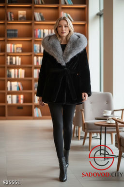 Шуба женская из искусственного меха