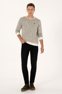 Erkek Regular Fit Bisiklet Yaka Siyah Sweatshirt - U.s. polo assn фото 11
