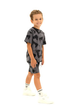 CHILLEASY 220021C-29 Футболка для мальчика, Антрацит