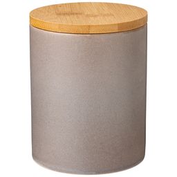 БАНКА ДЛЯ СЫПУЧИХ ПРОДУКТОВ 570 МЛ КОЛЛЕКЦИЯ GLAZE COLLECTION ЦВЕТ:СЕРЫЙ МЕЛАНЖ - Lefard фото 2