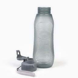 Бутылка для воды, 600 мл, 23×6.6 см, серая