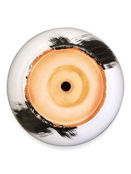 Горшок для цветов Штрих, 5 л, d=22 см, h=19.5 см, с поддоном, керамика, белый - Simaland фото 6