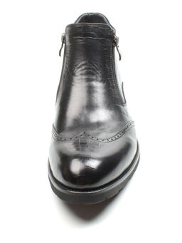 01-H9001-B76-SW3 BLACK Ботинки демисезонные мужские (натуральная кожа) - Фабричный китай фото 7