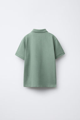 POLO B?SICO PIQU? / Khaki - Zara фото 2