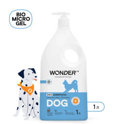 ЭкоШампунь для мытья собак с пантенолом WONDER lab, 1000мл