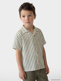 Erkek ?ocuk Loose Fit G?mlek
