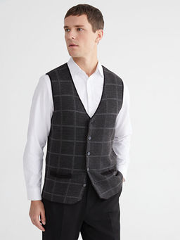 Standart Kal?p Erkek Klasik Yelek