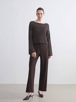 Beli Lastikli Geni? Pa?a Kad?n Pantolon