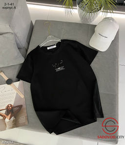 Футболка женская однотонная