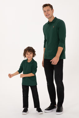 Erkek Koyu Ye_il Basic Sweatshirt Sepette S_rpriz _ndirim - U.s. polo assn фото 11