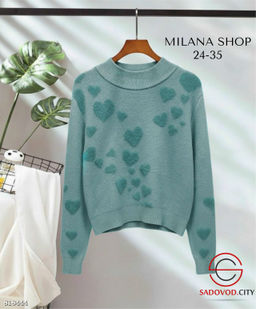 Кофта женская с сердечками - Bruno фото 5