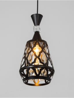 Светильник потолочный BayerLux Nadine, 1×40 Вт, Е27, черный, 16×16×36 см