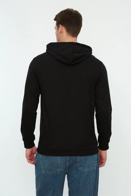 TRENDYOL MAN Mavi Regular/Normal Kesim Kapusonlu Uzun Kollu Sweatshirt TMNAW20SW0162 - Trendyolmilla фото 22