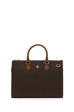 Kad_n Kahverengi Laptop _antas_ Sepette S_rpriz _ndirim