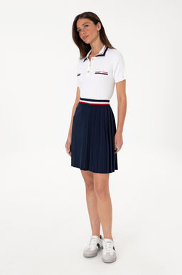 Kad_n Lacivert Triko Etek Sepette S_rpriz _ndirim - U.s. polo assn фото 9