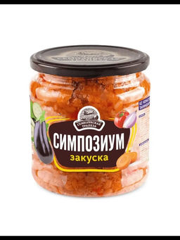 СЕМИЛУКСКАЯ ТРАПЕЗА Закуска овощная "Симпозиум" 460г  стекло, , шт