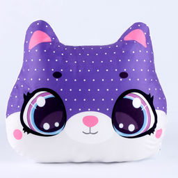 Подушка декоративная «Котик», 25×31 см, велюр