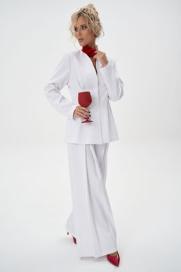 Брюки Тайрис (белый) - Эльза фото 15