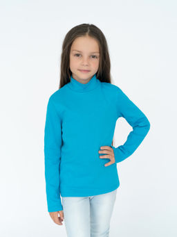 Джемпер-водолазка бирюза 645 (140, 72)