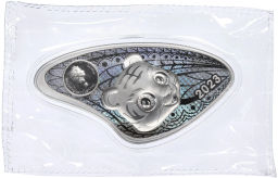 Монета 20 центов 2023 года Самоа Китайский гороскоп Год тигра