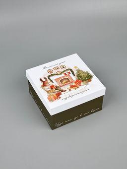 Набор подарочных коробок 5 в 1 Уютный Новый год, 14?14?822?22?12 см