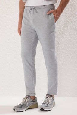 TRENDYOL MAN Bej Regular Fit Orme Esnek Rahat Beli Baglamal? Lastikli Duble Paca Kumas Pantolon TMNAW25PL00002 - Trendyolmilla фото 19