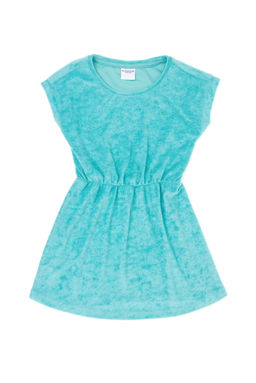 K_z _ocuk Mint Havlu Kuma_ _rme Elbise Sepette S_rpriz _ndirim - U.s. polo assn фото 3