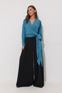 Блуза LYUSHe 4276 голубой  фото 4