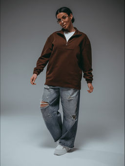 Брамея свитшот женский (черный) - Lovetex фото 10