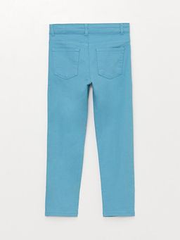 Slim Fit Basic Gabardin Erkek ?ocuk Pantolon - Waikiki фото 2
