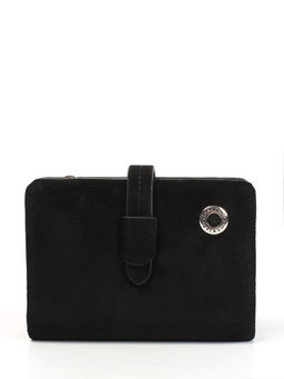 LACCOMA кошелек LA-2091-Z-черный натуральная замша