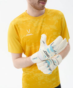 Перчатки вратарские JOGEL MAGNUM Perfomance EL4 Roll, белый  фото 9