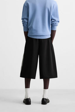 TECHNICAL STRIPE BERMUDA SHORTS - Zara фото 3
