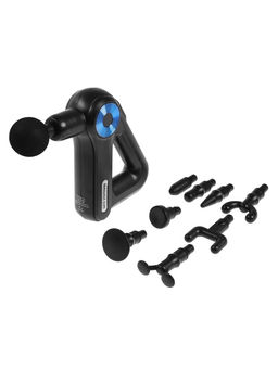 Массажёр для тела LEM-11, перкуссионный, 9 насадок, 9 режимов, чёрный Массажёр для тела LEM-11, перкуссионный, 9 насадок, 9 режимов, чёрный