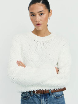 Джемпер из фактурной вязки / Zarina