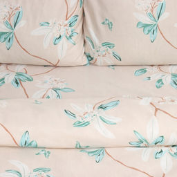 Постельное бельё 2 сп Экономь и Я Весенний сад,173х215см, 175х214см, 50х70см-2шт, микрофибра, 60г/м2  фото 2