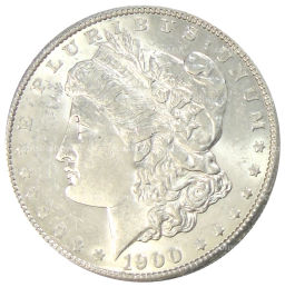 1 доллар 1900 года США Доллар Моргана