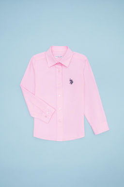 U. S. Polo Assn Рубашка с длинным рукавом Magnolia для девочек - U.s. polo assn фото 4