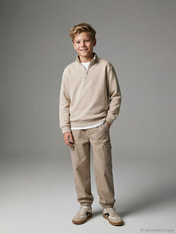 Regular Fit Erkek ?ocuk Jogger Pantolon