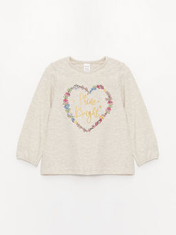 Bisiklet Yaka Uzun Kollu K?z Bebek Ti??rt 2li - Waikiki фото 2