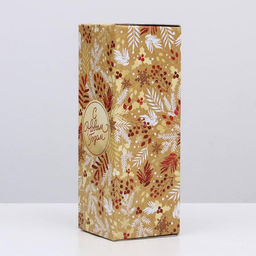 Коробка складная Новогодний, 12 х 33,6 х 12 см - Дарите счастье фото 3