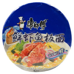 Лапша б/п Креветки и Рыба Kangshifu, Китай, 101 гРаспродажа