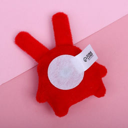 Мягкая игрушка-магнит Целую!, зайчик - Milo toys фото 3