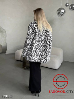 Шуба женская из искусственного меха