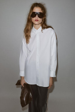 OVERSIZE OXFORD SHIRT - Zara фото 2