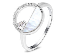 Кольцо, перламутр, BY-6149